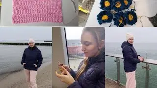 Вязальный влог | Не вязальная неделя | Вяжу в поездке на море 