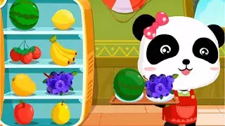 Baby Panda's Ice Cream Shop | Make Juices & Smoothies | DIY Recipies | Babybus Game video