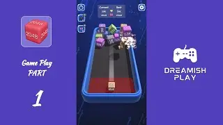 Infinite Merge 2048 3d Puzzle - Free Game play Walkthrough 