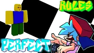 Friday Night Funkin' Wuz's Roblox Adventure' Rules PERFECT
