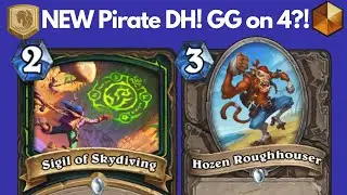 🏴‍☠️ NEW Pirate Aggro Demon Hunter is FAST and FUN! ☠️ Perils in Paradise - Hearthstone Deck's