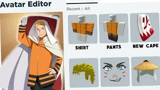 *NEW* How to make NARUTO HOKAGE in Roblox | Boruto: Naruto Next Generations | Cosplay 2022