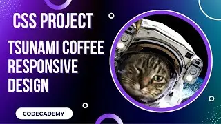 Tsunami Coffee Responsive Design Project | Day 33 Codecademy CSS Intermediate