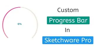 How to make a custom Progress Bar in sketchware pro