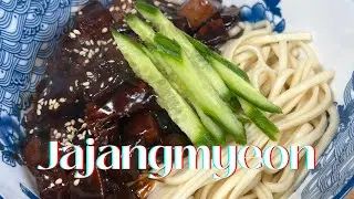 Jajangmyeon 🥢 Korean Black Bean Noodles