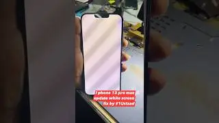 I phone 13 pro max white screen fix by #1ustaad