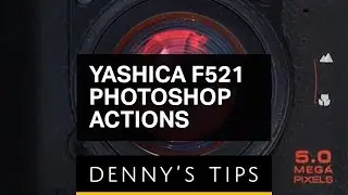 Yashica F521 Photoshop Actions