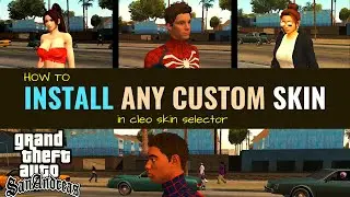 How to add skins in skin selector gta sa | how to add custom skins in gta sa | alci's img editor