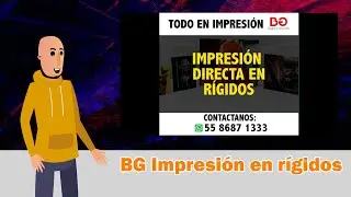 BG impresión en rígidos