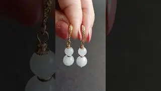 Blue Morganite Elegant Earrings