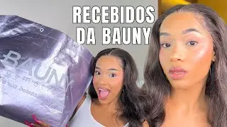 TESTEI AS MAQUIAGENS DA BAUNY *make completa com marca nacional*