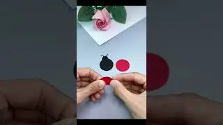 How to make a paper ladybug for kids easy diy tutorial