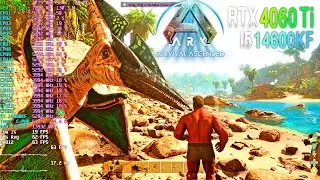 ARK: Survival Ascended : RTX 4060 Ti : i5 14600KF : Unreal Engine 5