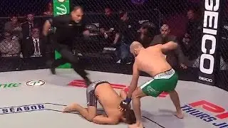 The Russian fighter made its debut in the U.S. with a stunning knockout haybulayev against Jackson