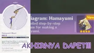 I Got Hamayumi Bow's Blueprint | Genshin Impact Indonesia