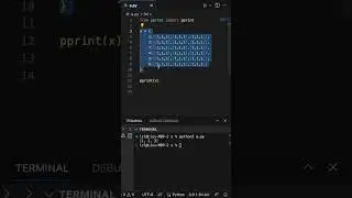 pprint() instead of print() in Python??? #coding #python #pythonprogramming