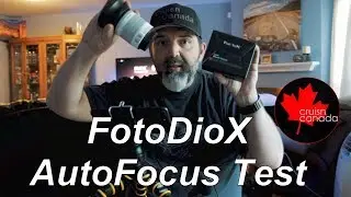 FotoDiox EOS EF to EOS M Adapter Auto Focus Test | Canon M50