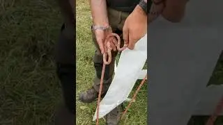 Knot with a pulley included