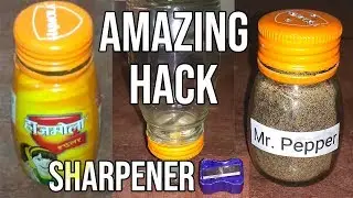 Awesome Sharpener Blade hack || Pepper Grinder