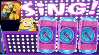 Spy Gru Despicable Me Minion Rush Sing Out Prize Pod fullscreen gameplay Walkthrough ios / android