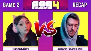 JustaMinx vs. JakenBakeLIVE | Pogchamps 4 Game 2 Recap