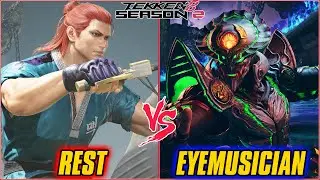 TEKKEN 8 | REST (HWOARANG) VS EYEMUSICIAN (YOSHIMITSU) | TEKKEN 8  RANKED MATCHES