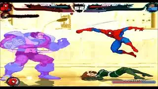 Marvel Mugen Battle Spiderman and Rogue VS Apocalypse