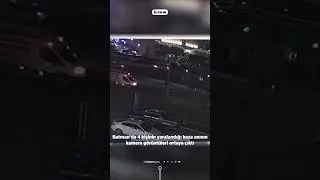 Batman'da 4 kişinin yaralandığı kaza anının kamera görüntüleri ortaya çıktı