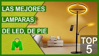 🔴 LAS 5 MEJORES LAMPARAS DE LED DE PIE BARATAS [Calidad/Precio]