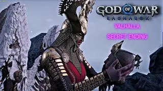 Sigrun leaving Mimir 😢 Secret Valhalla Ending - God of War Ragnarok Valhalla DLC (GOW5)