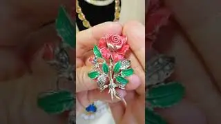 Винтажные украшения: Язык цветов.
