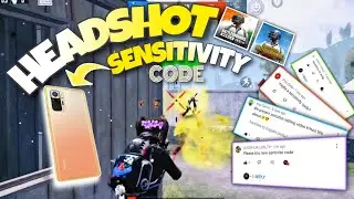 Redmi Note 10 Pro Headshot Sensitivity|Redmi Note 10 Pro Pubg Bgmi Test⚡ Best Phone Under 18k| 2023