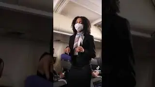 Mask ft. Flight attendant