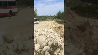 ЛАЗ 695 снимается в кино!) в Подмосковье снимается Кавказ или около того)) 90е годы по сюжету..