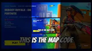 How to play the OG Battle Royale Map on Fortnite! #shorts