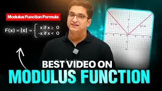 MODULUS Function in 100 Minutes😱 | Complete One Shot With PYQ's⚡️| JEE Main & Advanced
