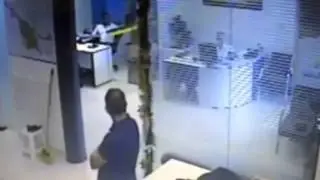 Woman Barely Escapes Being Crushed by Out of Control Car that went Inside of Real Estate Office 2 a