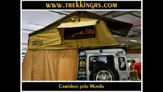 Parte interna da Barraca Family - Blue Camping