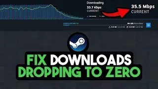 Fix Steam Download Speed Drops To 0 | Fix Steam Download Speed Slow