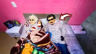 ENCONTRAMOS A VOVÓ MALVADA DORMINDO COM O VOVÔ NO QUARTO!!