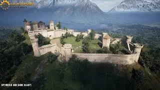 Unreal Engine 5 Medieval Castle Modular Vol 1 Walkthrough
