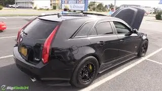 TT 1,000+ hp CTS-V Wagon!? PLAY TIME vs 1,xxx hp GT-R & CTS-V Sedan