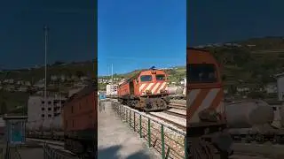 1964 maniobrando en Godim después de dejar el comboio de cimento 🚂☀️
