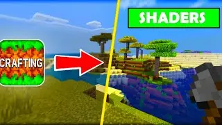 How To Download And Install SHADERS in Crafting and Building