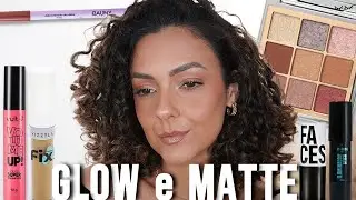 Tutorial de maquiagem: Make GLAM e GLOW para DIAS QUENTES