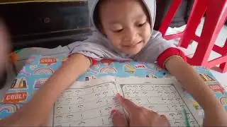 Mengaji dan mengenal angka hijaiyah #mengaji