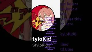 There is a bully in Twitter StyloKid StyloKid6 Bullying Ultra Gold Blue