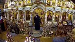 Вознесение Господне. Всенощное бдение. Храм Успения в Путинках