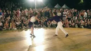 Emma & Jeremy - Lindy Hop show at Policoro in Swing 2024