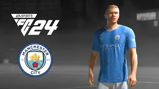 EAFC 24 PS5 - MANCHESTER CITY - PLAYER FACES AND RATINGS - 4K60FPS